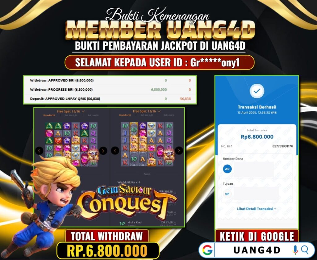 JACKPOT SLOT-GEM-SAVIOUR-CONQUEST