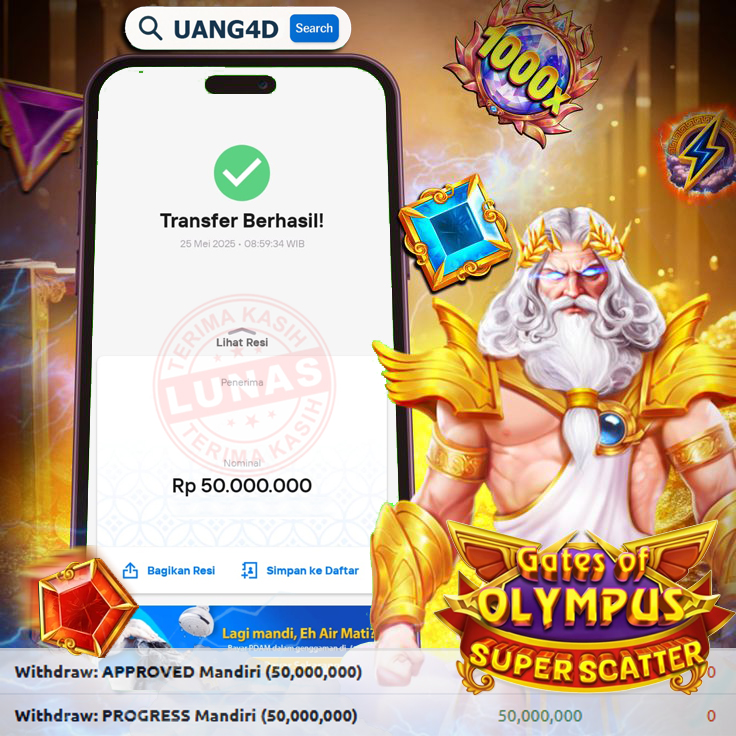 JACKPOT SLOT GATES OLYMPUS SUPER SCATER